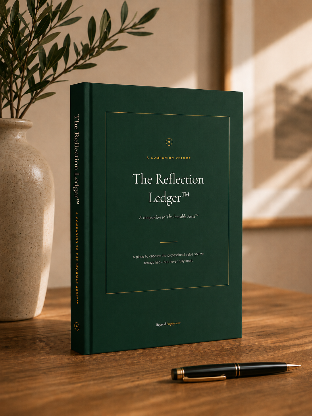 The Reflection Ledger — a companion workbook available as a PDF copy